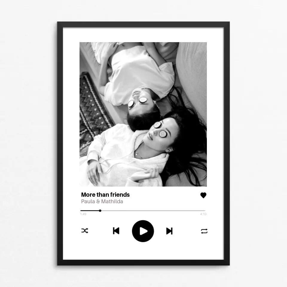 Music Player - Poster - personalisierbar