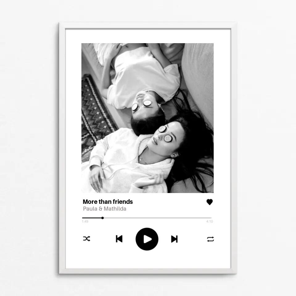 Music Player - Poster - personalisierbar