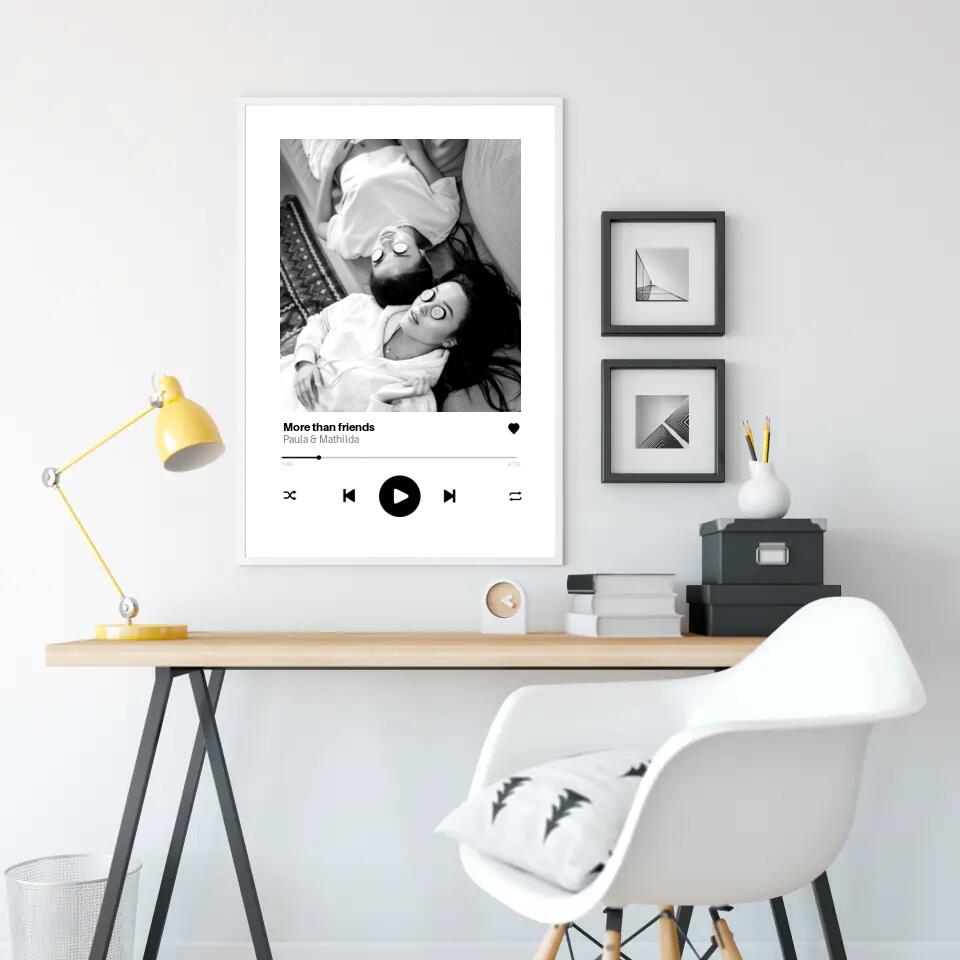 Music Player - Poster - personalisierbar